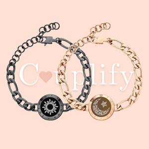 Sun & Moon (Figaro Chain)